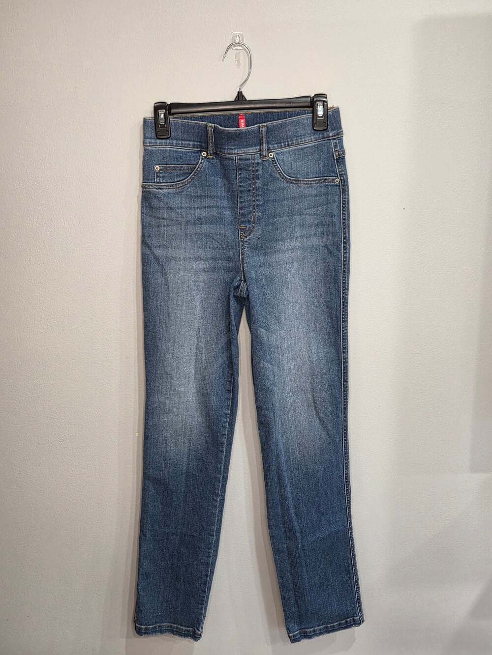Spanx Women's Pull-On Straight Leg Ankle Jeans